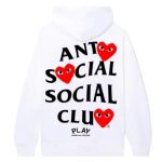 ASSC X COMME Des GARCONS Hoodie White