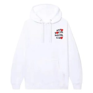ASSC X COMME Des GARCONS Hoodie White
