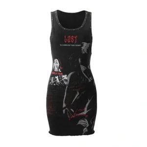 Black Broken Hearts Dress