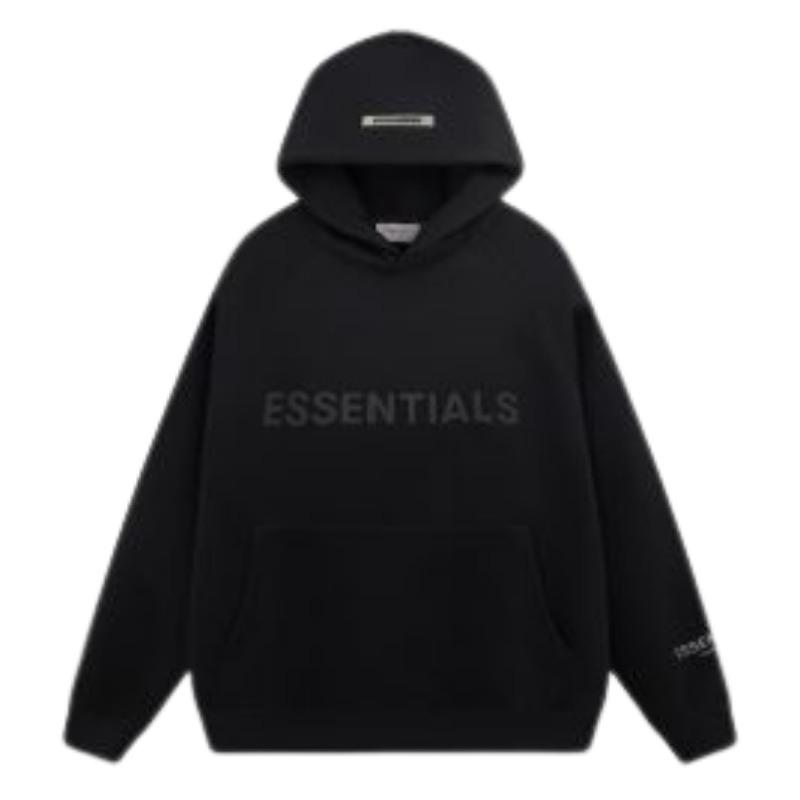 Black Essential Hoodie Black Essential Hoodie