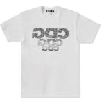 CDG Inside Out Logo White T-Shirt