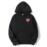 CDG Play Camo Small Heart Hoodie