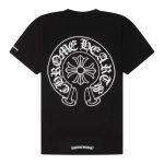 Chrome Hearts Black Horseshoe Pocket T Shirt