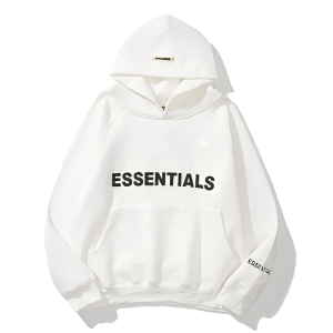 Essentials Hoodie white