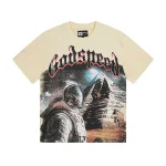 Godspeed Astronaut Pyramid Cream T-Shirt
