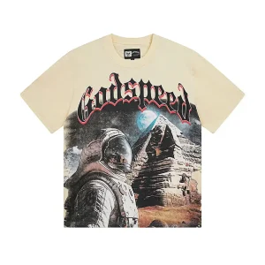 Godspeed Astronaut Pyramid Cream T-Shirt
