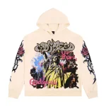 Godspeed Statue of Liberty Graphic Hoodie Cream