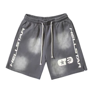 Grey Hellstar Shorts