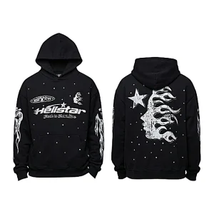 Hellstar Vintage Black Racer Hoodie