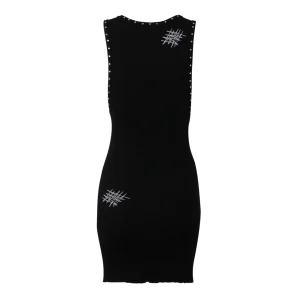 Lost Intricacy Black & Yellow Rebel Muse Dress
