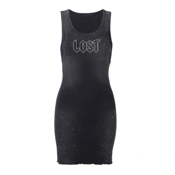 Lost Intricacy Grey Inverse Dress Lost Intricacy Grey Inverse Dress