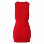 Lost Intricacy Red Love Lost Dress